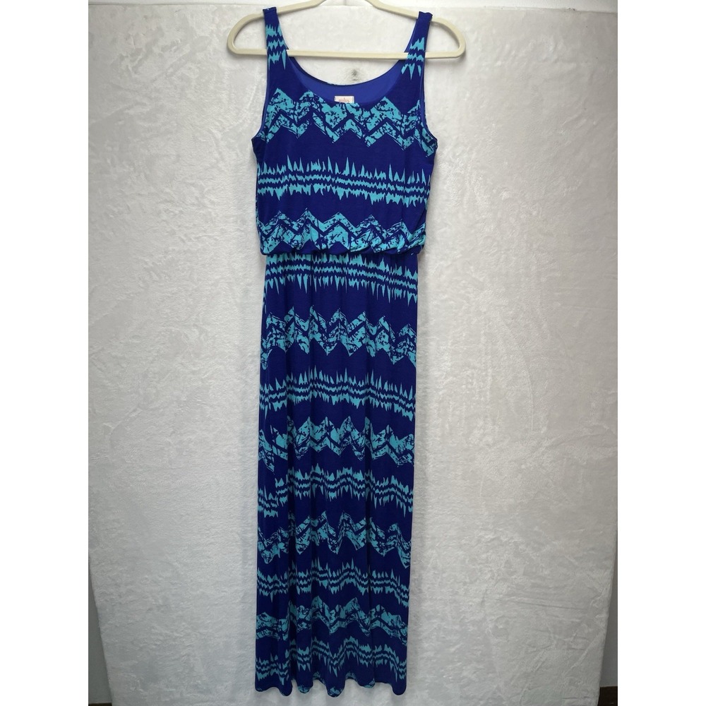 Pixley Maxi Dress Womens Small Tropical Resort Vacation Coastal Summer Beach